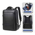 SmartHaul Pro Leather Backpack
