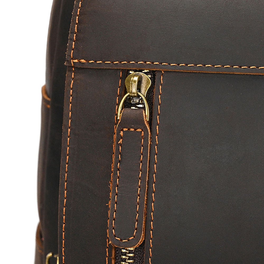 Statesman Leather Travel Backpack - Moderno Collections