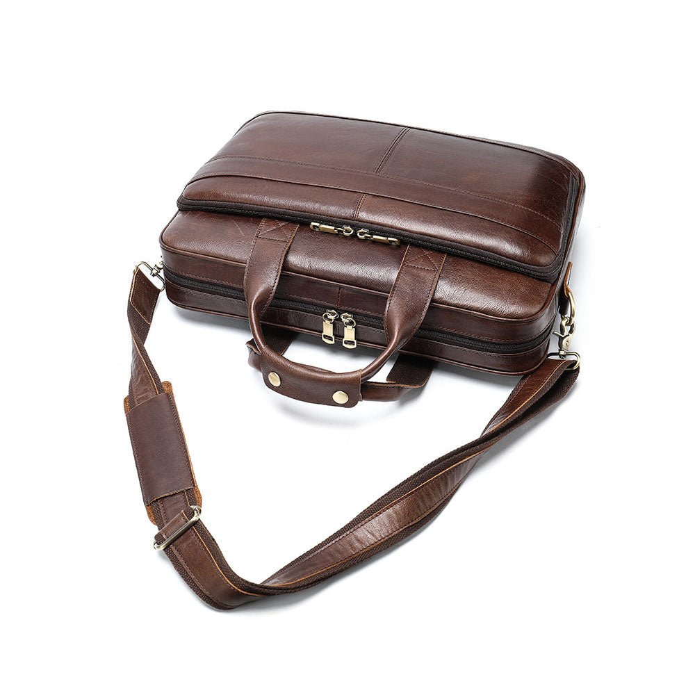 StridePack Leather Messenger Bag - Moderno Collections