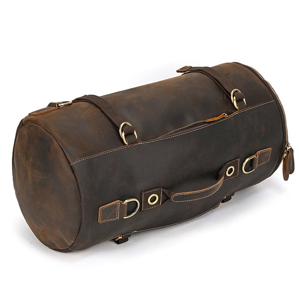 Tri - Carry Travel Leather Backpack - Moderno Collections