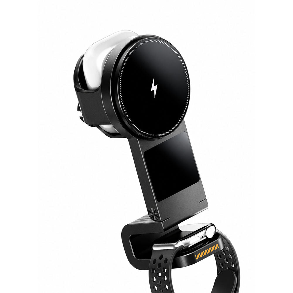 Tridock 3 in 1 Magnetic Car Charger & Holder - Moderno Collections