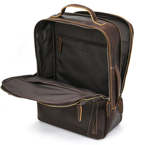 Thumbnail for Vagabond Vintage Leather Backpack - Moderno Collections