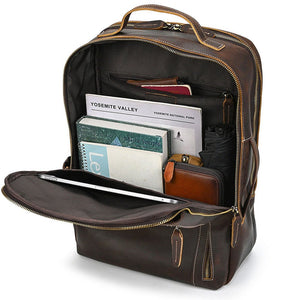 Thumbnail for Vagabond Vintage Leather Backpack - Moderno Collections