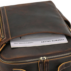 Thumbnail for Vagabond Vintage Leather Backpack - Moderno Collections