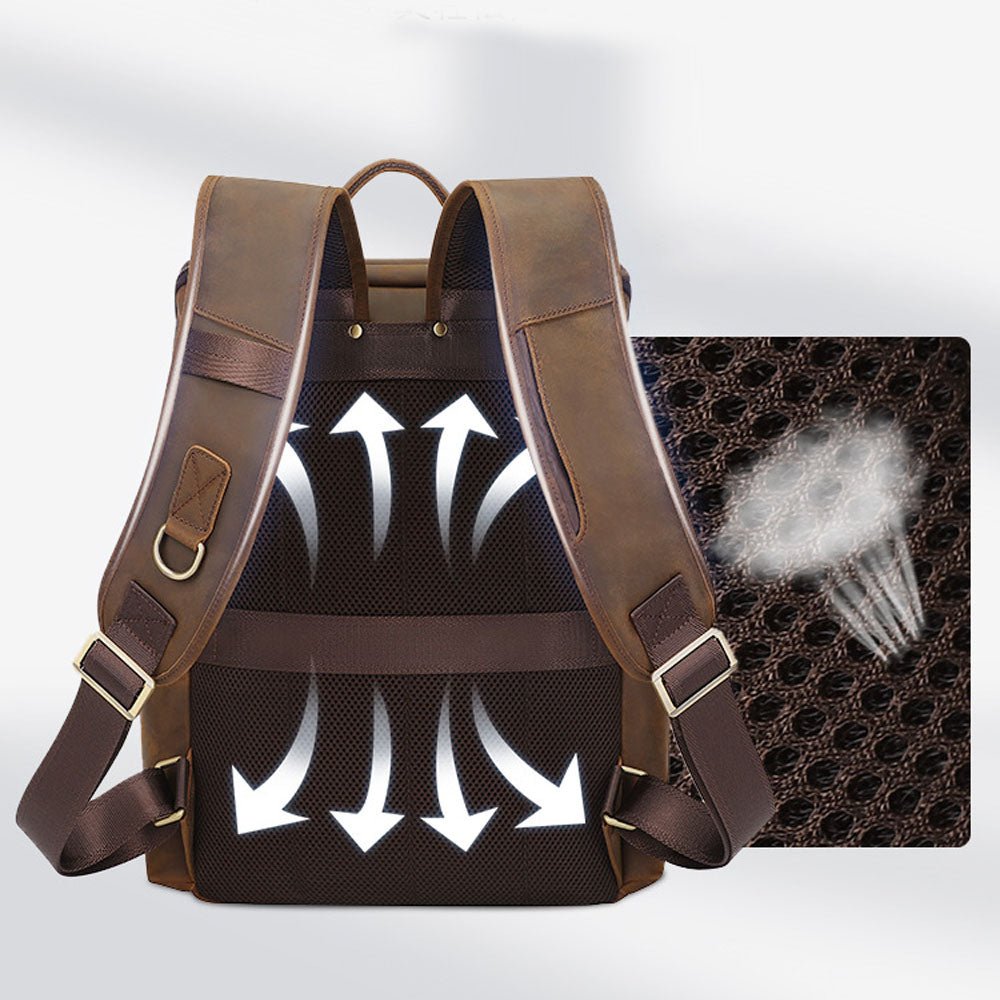 Vastroute Leather Backpack - Moderno Collections