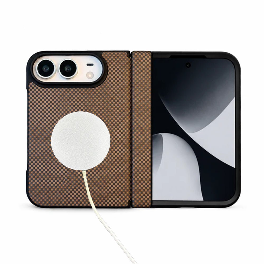 Vector Check MagSafe iPhone Duo Case - Moderno Collections