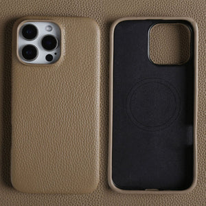 Thumbnail for VelourArc Leather iPhone Case - Moderno Collections