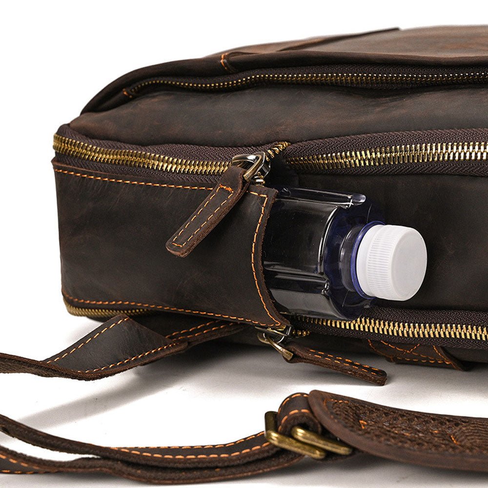 VentMesh Pro Leather Backpack - Moderno Collections