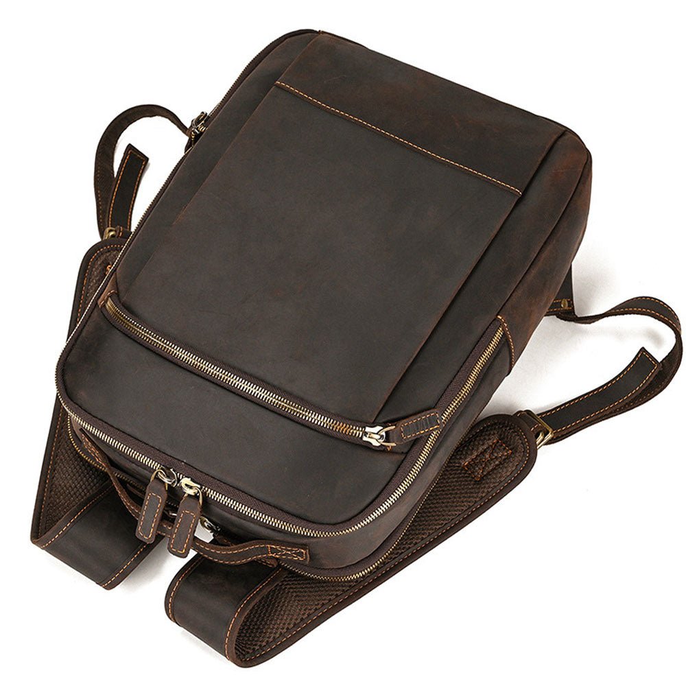 VentMesh Pro Leather Backpack - Moderno Collections