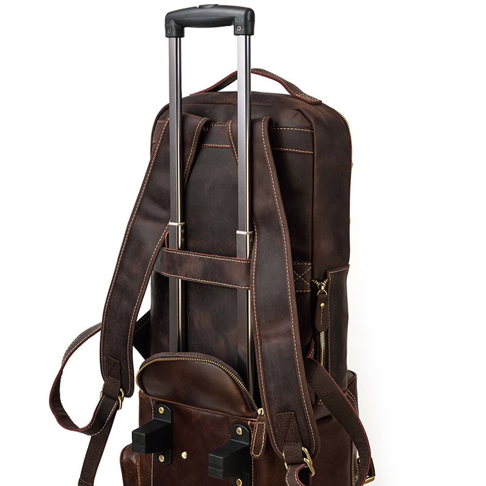 VentMesh Pro Leather Backpack - Moderno Collections