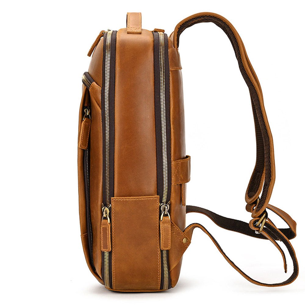 VentMesh Pro Leather Backpack - Moderno Collections