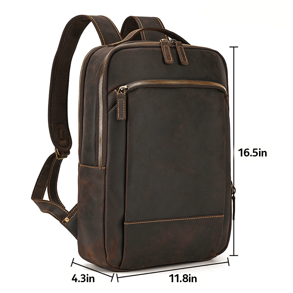 VentMesh Pro Leather Backpack - Moderno Collections