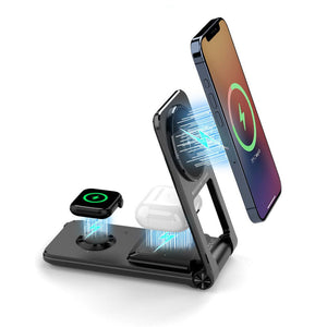 Thumbnail for VoltAxis Fold 3 in 1 Wireless Charger - Moderno Collections