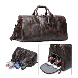 Thumbnail for VoyaCraft Pro Leather Duffle Bag - Moderno Collections