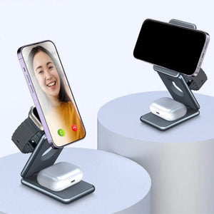 Thumbnail for Moderno MagLink Pro 3 in 1 Foldable MagSafe Charging Stand - Moderno Collections