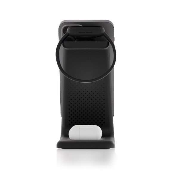 Premium 3 in 1 Fast Wireless Charging Stand for iPhone, Apple Watch & AirPods - Moderno Collections